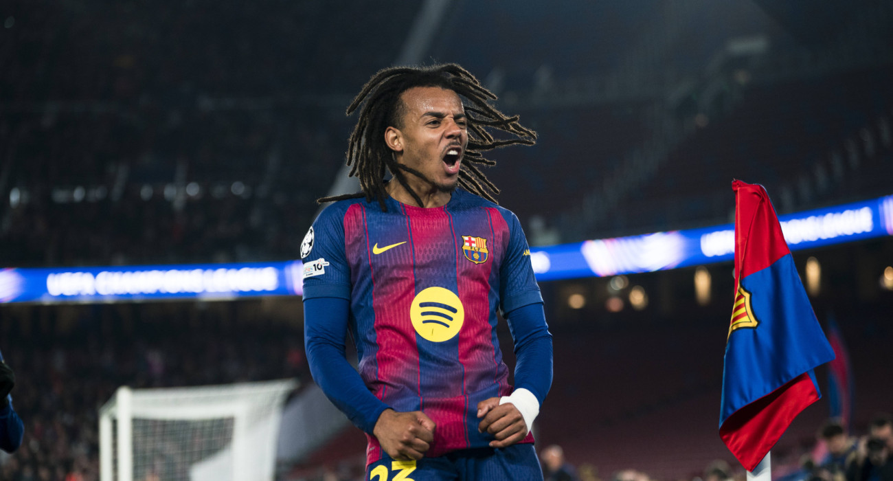 Ο Κουντέ πανηγυρίζει για την Μπαρτσελόνα / Πηγή: Imago