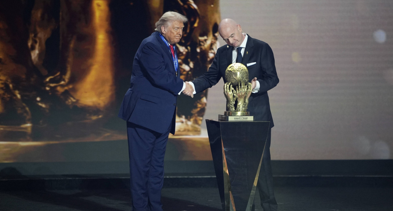 Ο Ντόναλντ Τραμπ με τον Τζιάνι Ινφαντίνο / Πηγή: Imago