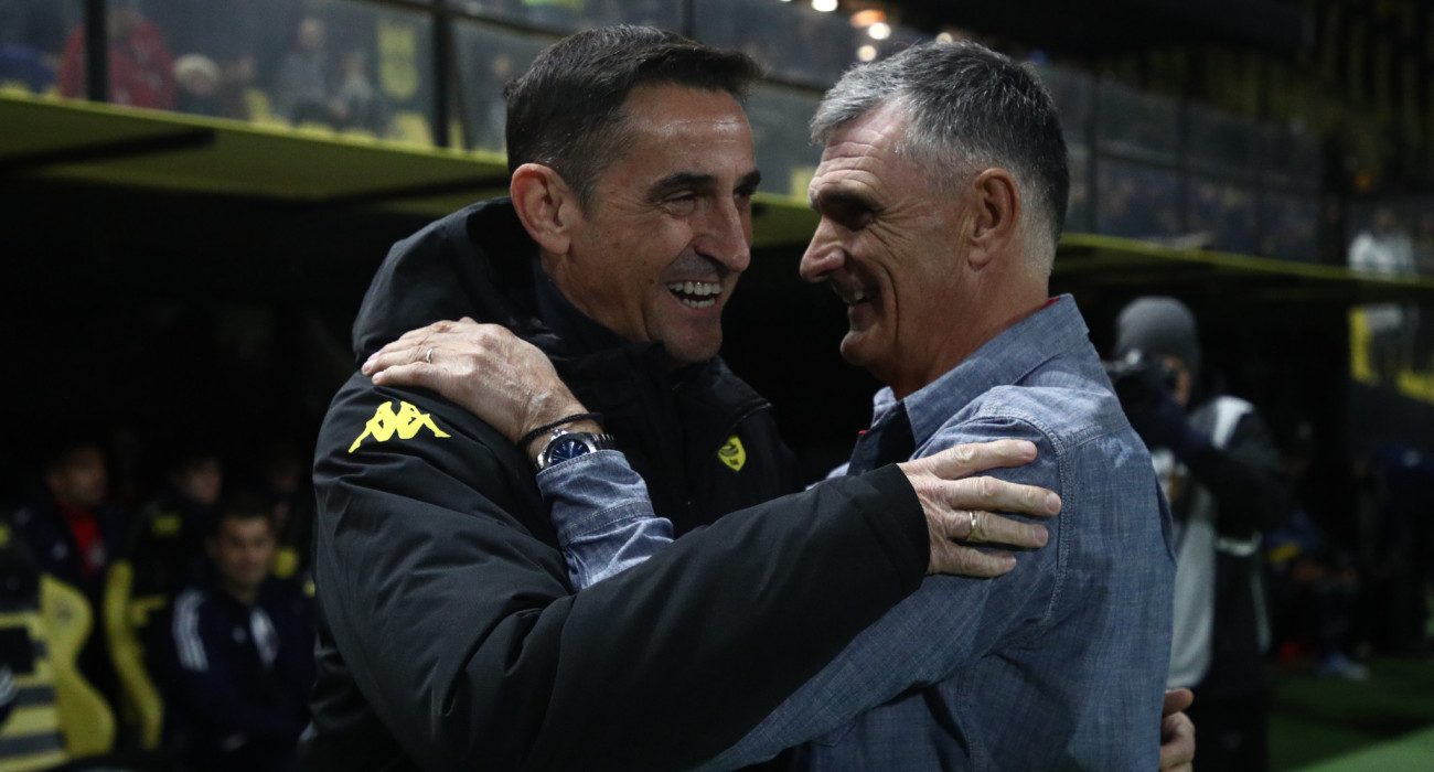 Μανόλο Χιμένεθ και Χοσέ Λουίς Μεντιλίμπαρ / Πηγή: Eurokinissi