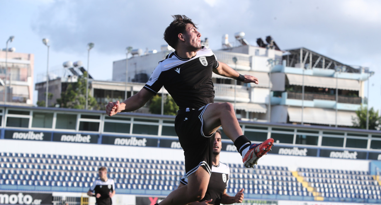 Ο πανηγυρισμός του Γιώργου Κοσίδη / Πηγή: Eurokinissi