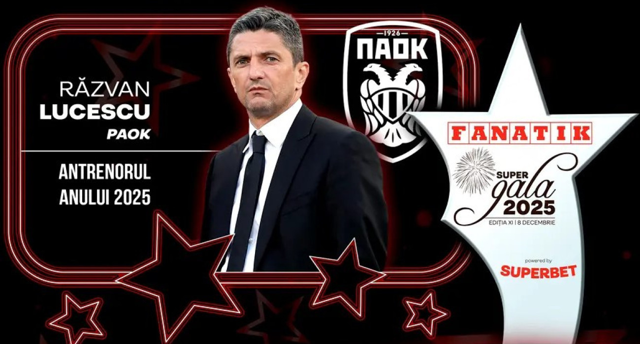 Προπονητής της χρονιάς στην Ρουμανία ο Ράζβαν Λουτσέσκου (VIDEO)