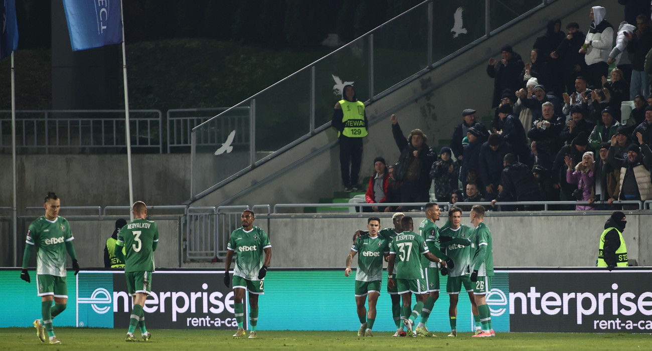 Οι ποδοσφαιριστές της Λουντογκόρετς πανηγυρίζουν / Πηγή: eurokinissi