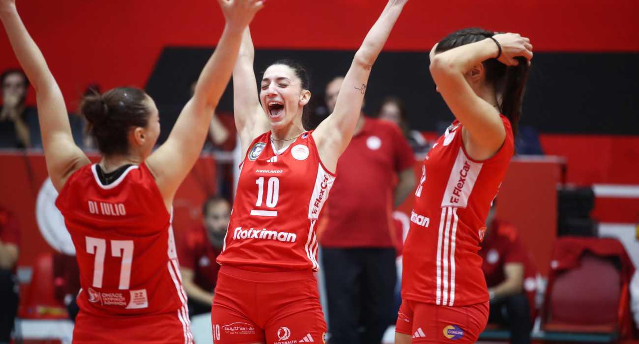 Πανηγυρική φάση του Ολυμπιακού / Πηγή: Intime