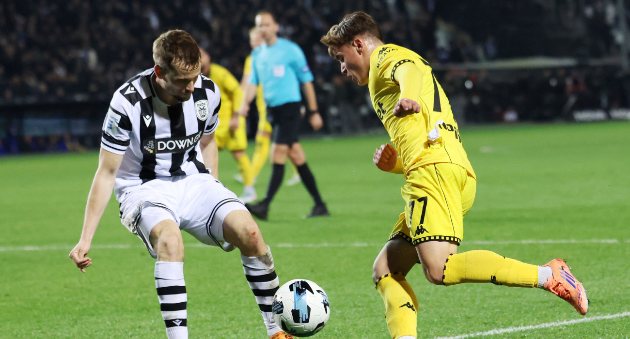 Στιγμιότυπο της αναμέτρησης ΠΑΟΚ - Άρης / Πηγή: Intime