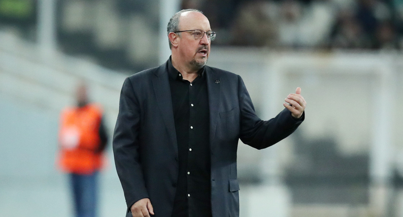 Ο Ράφα  Μπενίτεθ σε στιγμιότυπο από τον τελευταίο αγώνα του Παναθηναϊκού με την Πλζεν - ΠΗΓΗ: ΙΝΤΙΜΕ