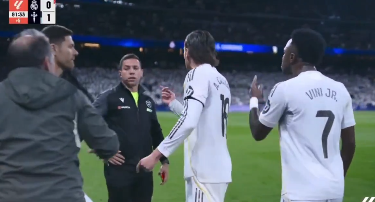 Τα παράπονα της Ρεάλ για τη διαιτησία / Screenshot