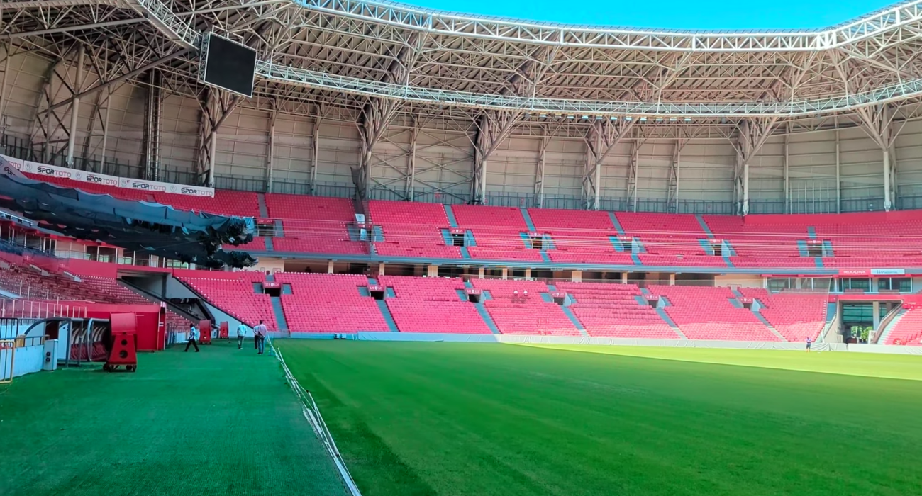 Το γήπεδο της Σαμσουνσπόρ / Screenshot