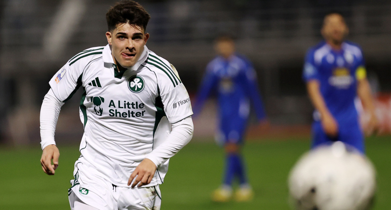 Ο Βισέντε Ταμπόρδα σημείωσε στην Καβάλα το πρώτο του τέρμα με τη φανέλα του Παναθηναϊκού - ΠΗΓΗ: Eurokinissi