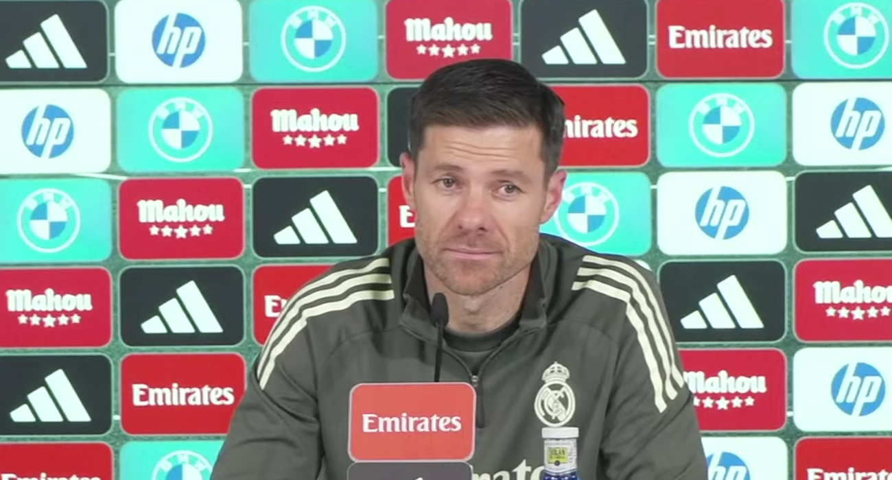 Ο Τσάμπι Αλόνσο σε συνέντευξη Τύπου / Screenshot