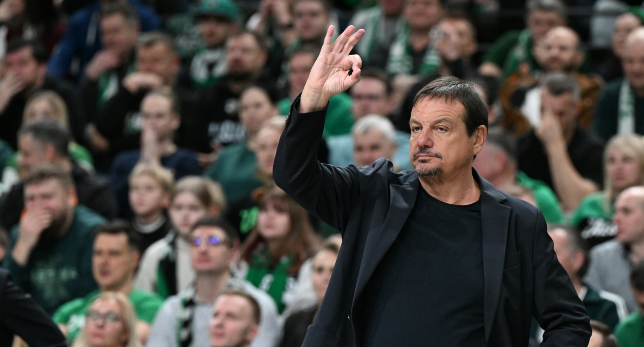 Ο Εργκίν Αταμάν στον πάγκο του Παναθηναϊκού, Πηγή: Eurokinissi