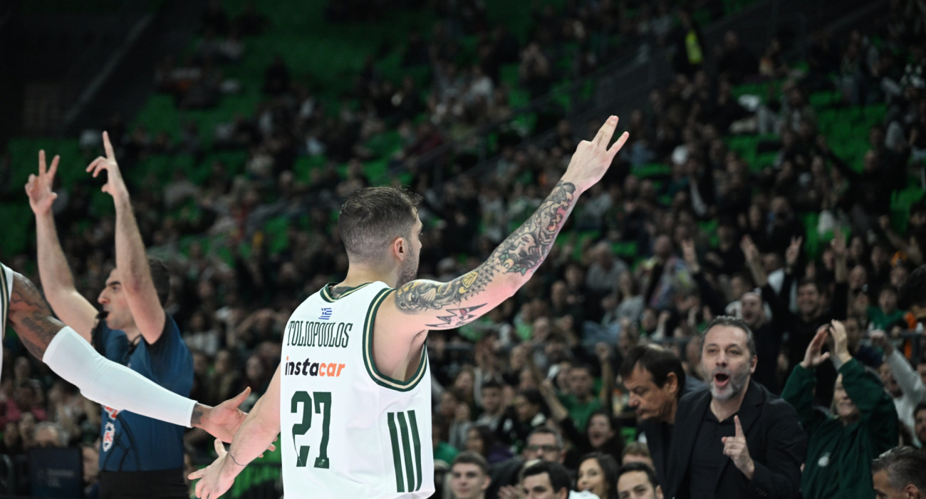 Ο Βασίλης Τολιόπουλος στο παιχνίδι του Παναθηναϊκού με την Καρδίτσα, Πηγή: Vaggelis Stolis