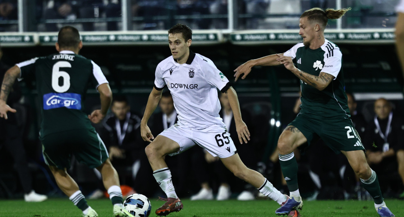 Φάση από την αναμέτρηση του Παναθηναϊκού με τον ΠΑΟΚ / Πηγή: InTime