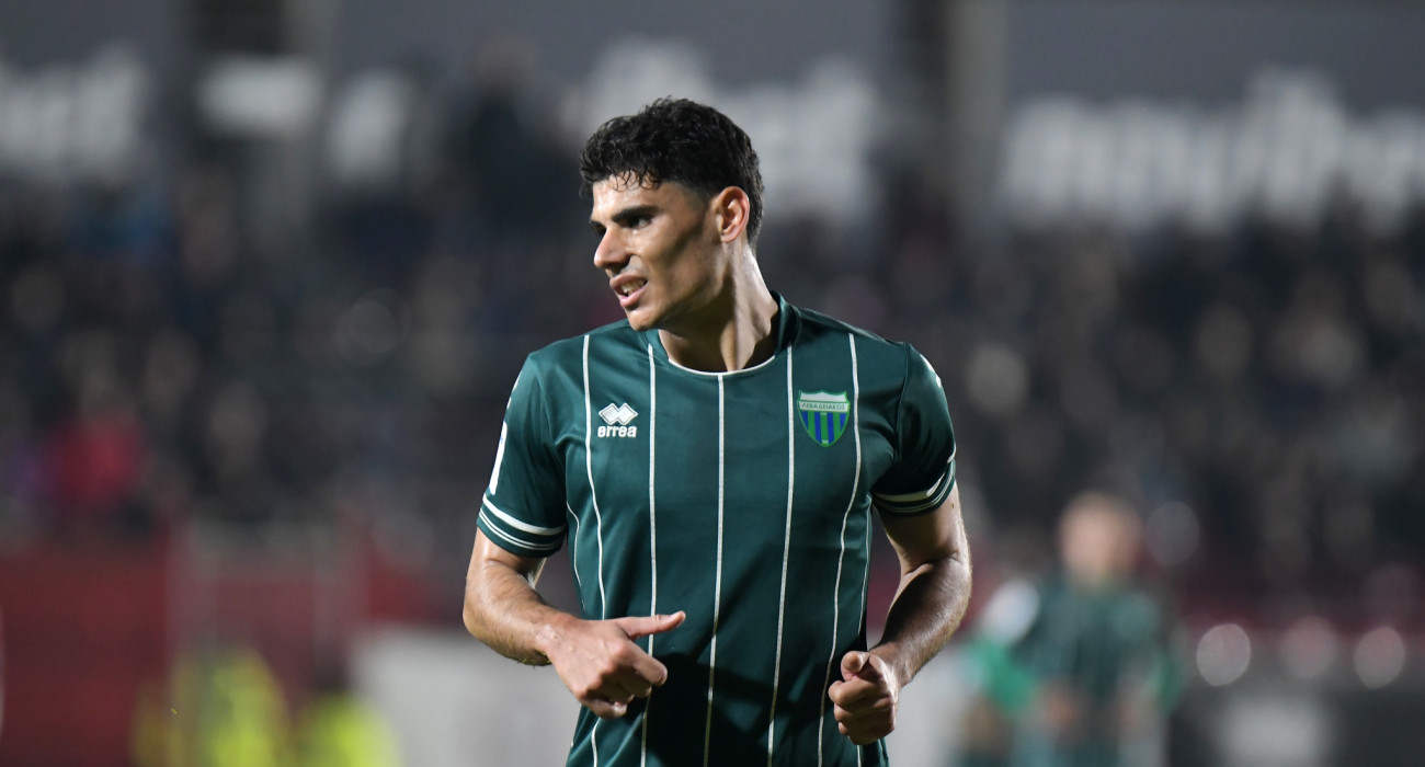 Ο Τριαντάφυλλος Τσάπρας σε αγώνα του Λεβαδειακού / Πηγή: Intime