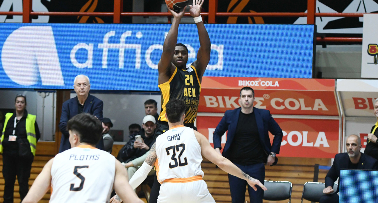 Η ΑΕΚ «απέδρασε» από την Πάτρα με Μπάρτλεϊ οδηγό