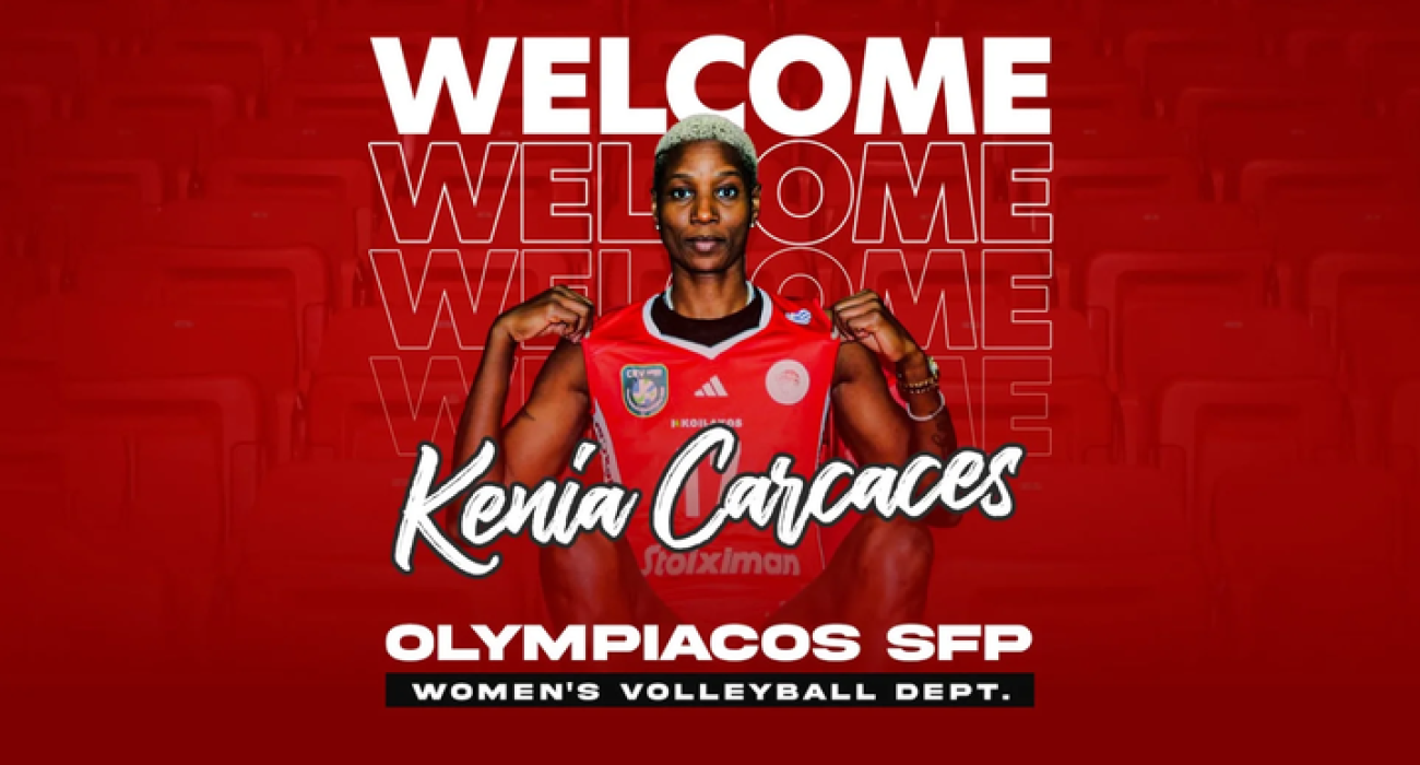 H Κένια Καρκάσες / Πηγή: Olympiakos