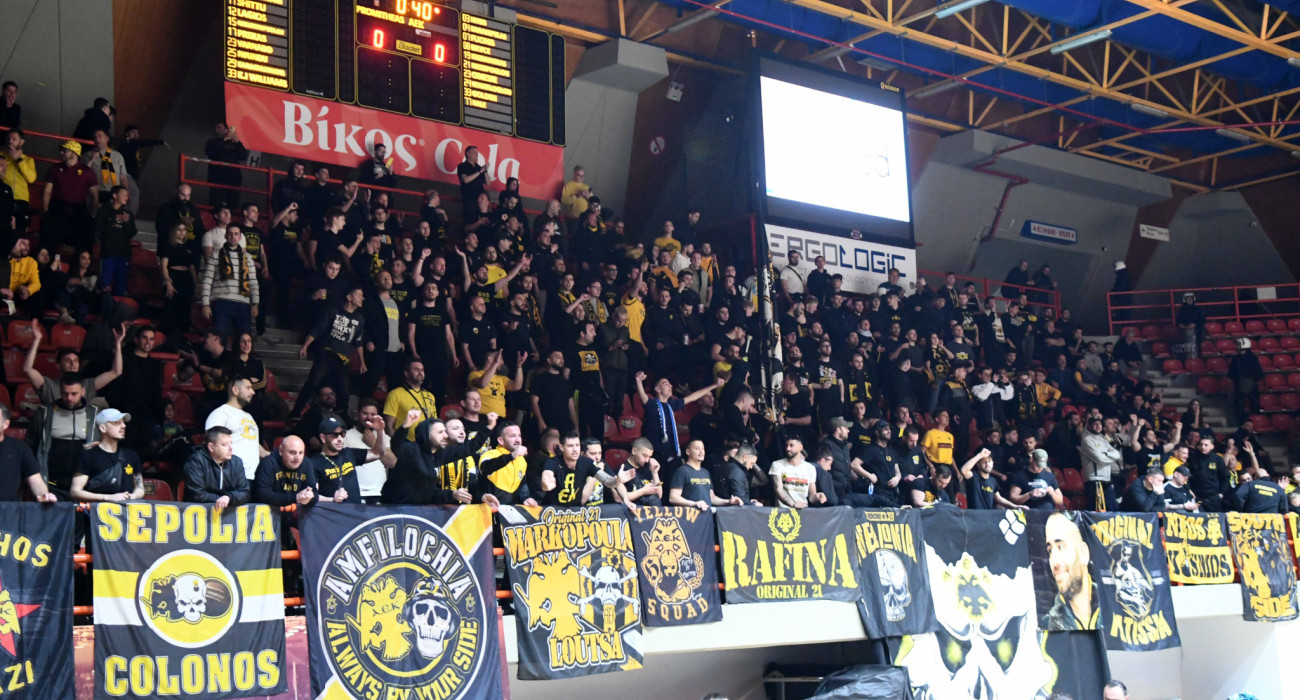 Ο κόσμος της ΑΕΚ στην Πάτρα για παιχνίδι με τον Προμηθέα, Πηγή: Eurokinissi