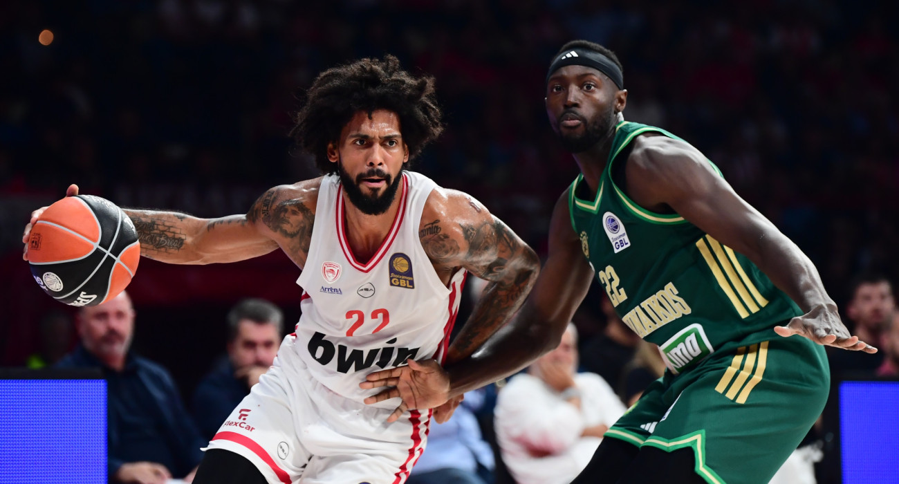 Ο Τάιλερ Ντόρσεϊ με τον Τζέριαν Γκραντ/Πηγή: Eurokinissi