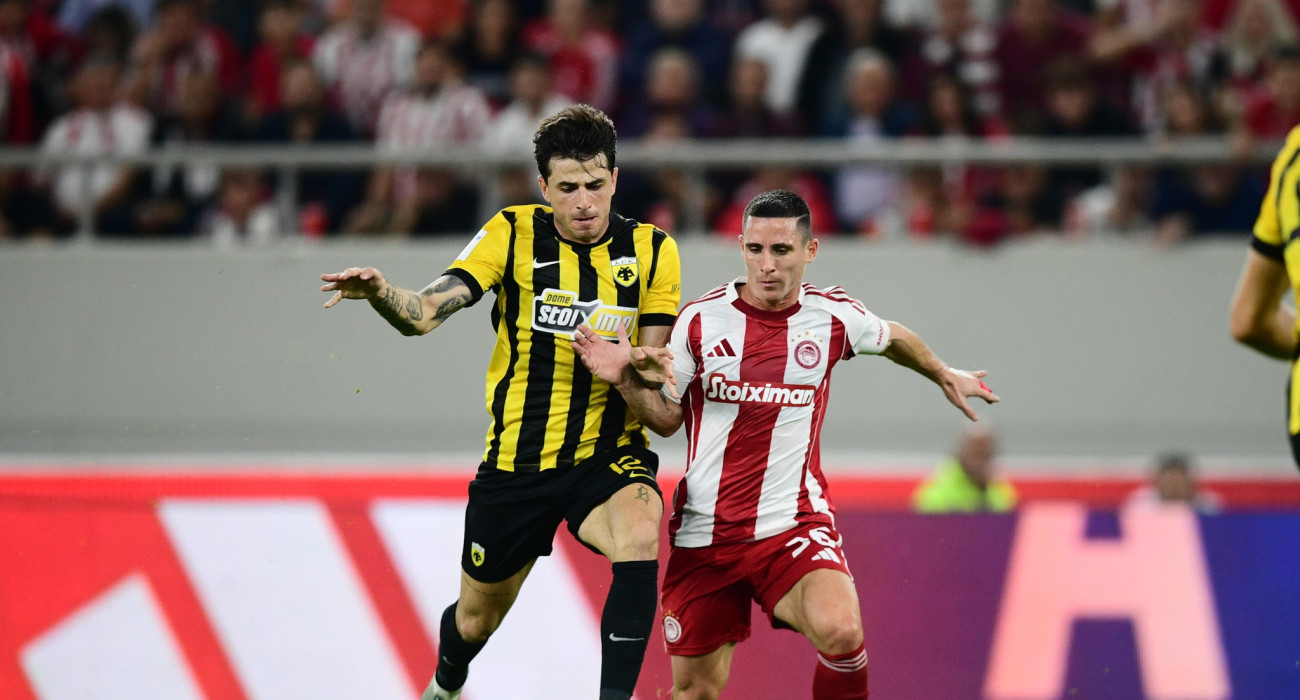 Στιγμιότυπο από το Ολυμπιακός - ΑΕΚ / Πηγή: Eurokinissi