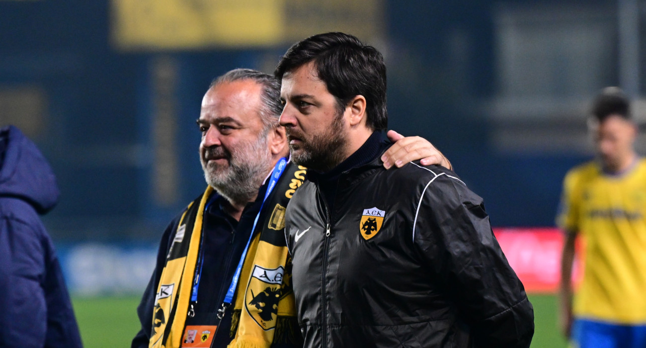 Ο Μάριος Ηλιόπουλος με τον Χαβιέρ Ριμπάλτα / Πηγή: Eurokinissi