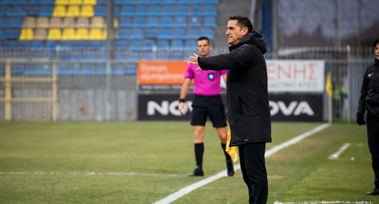 Ο Χιμένεθ στο ματς με τον Αστέρα/Πηγή: Eurokinissi