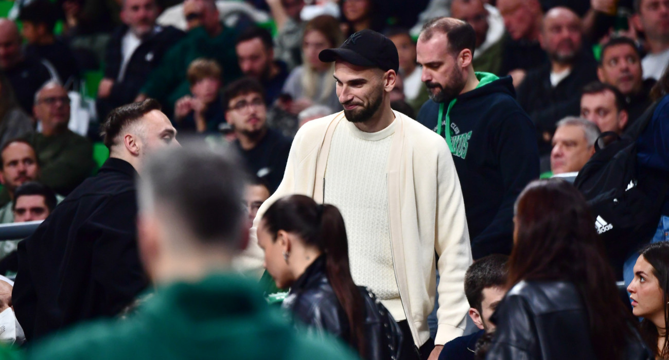 Ο Σίμος Μήτογλου στο Παναθηναϊκός-Ηρακλής / Πηγή: Eurokinissi