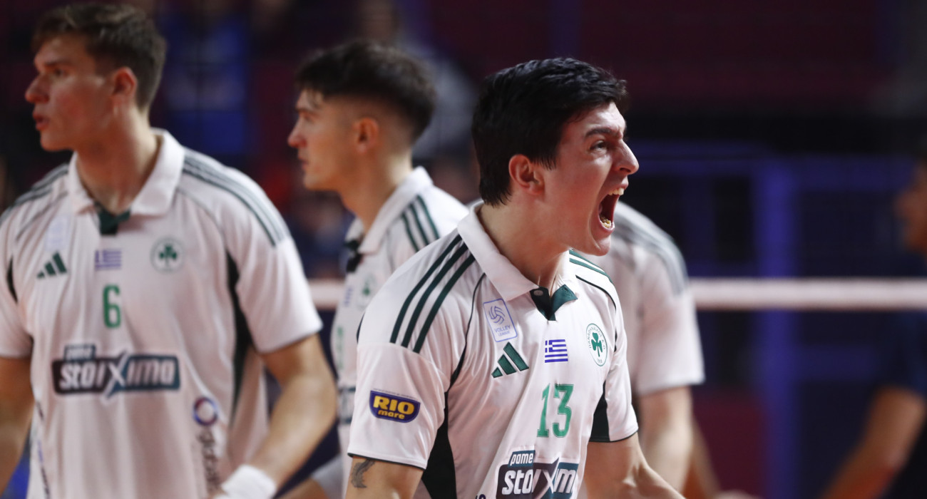 Οι πανηγυρισμοί των παικτών Παναθηναϊκού / Πηγή: Eurokinissi