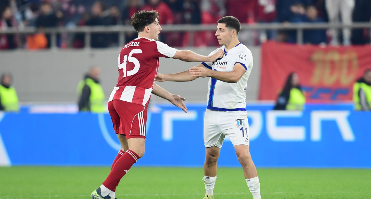 Παναγιώτης Ρέτσος και Παύλος Παντελίδης σε μία στιγμή έντασης / Πηγή: Eurokinissi