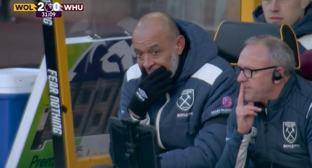 Προβληματισμένος ο Νούνο Εσπίριτο Σάντο / Screenshot