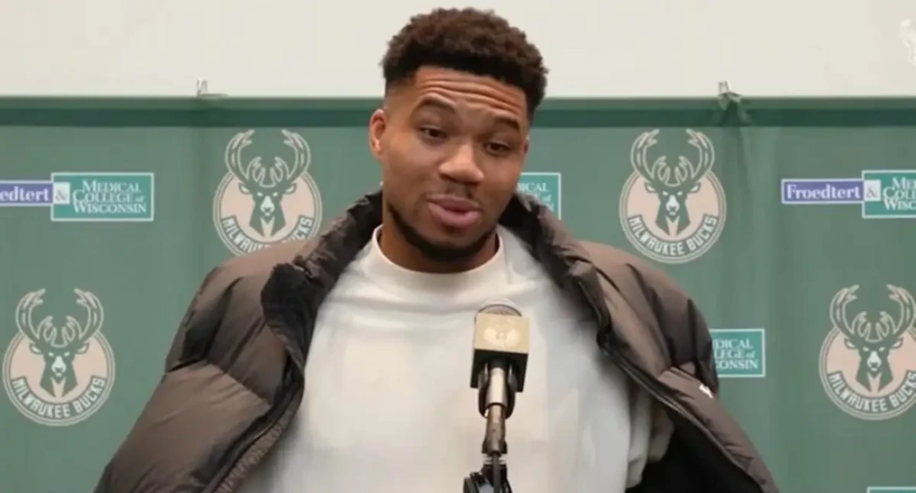 Ο Γιάννης Αντετοκούνμπο/printscreen