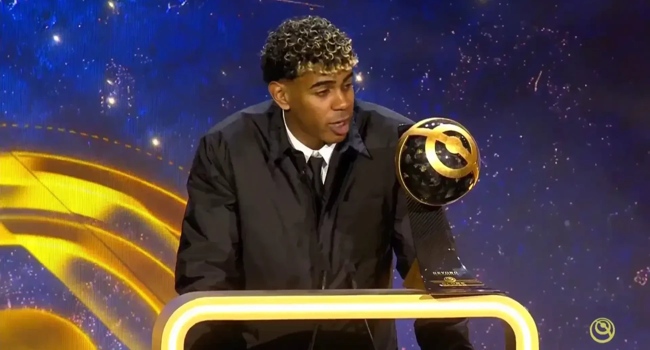 Ο Λαμίν Γιαμάλ / Screenshot