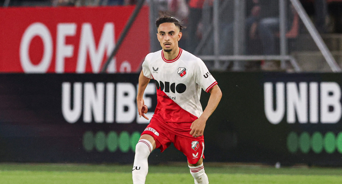 Ο Μπουσαϊντ με την φανέλα της Ουτρέχτης/Πηγή: Getty Images