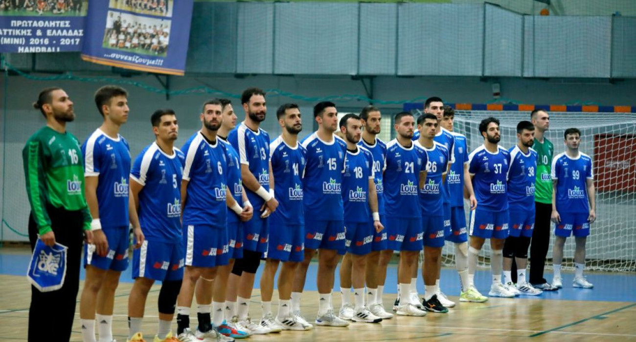 Η Εθνική ομάδα χάντμπολ Ανδρών / Πηγή: OΧΕ