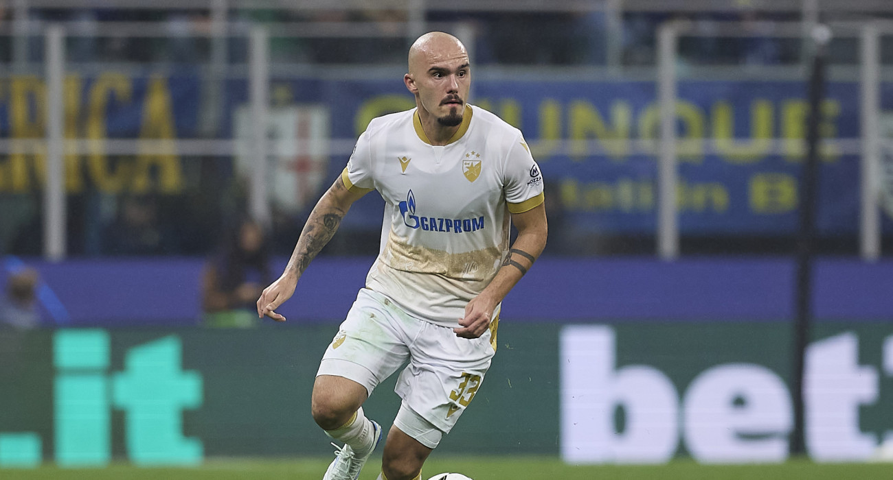 Ο Βάνια Ντρκούσιτς με τη φανέλα της Ζενίτ / Πηγή: Emmanuele Ciancaglini/Ciancaphoto Studio/Getty Images