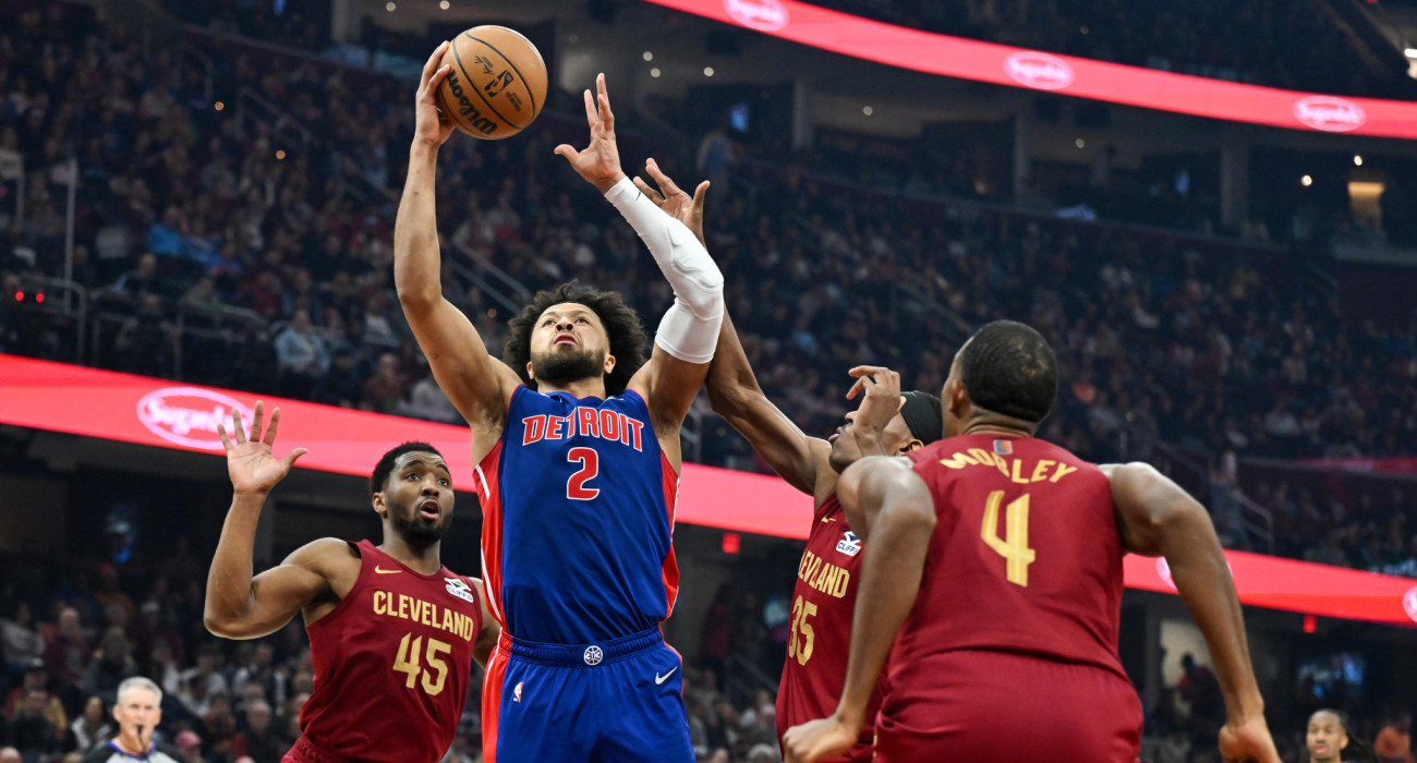 Ο Κέιντ Κάνιγχαμ των Ντιτρόιτ Πίστονς: Nick Cammett/Getty Images/Ideal Images