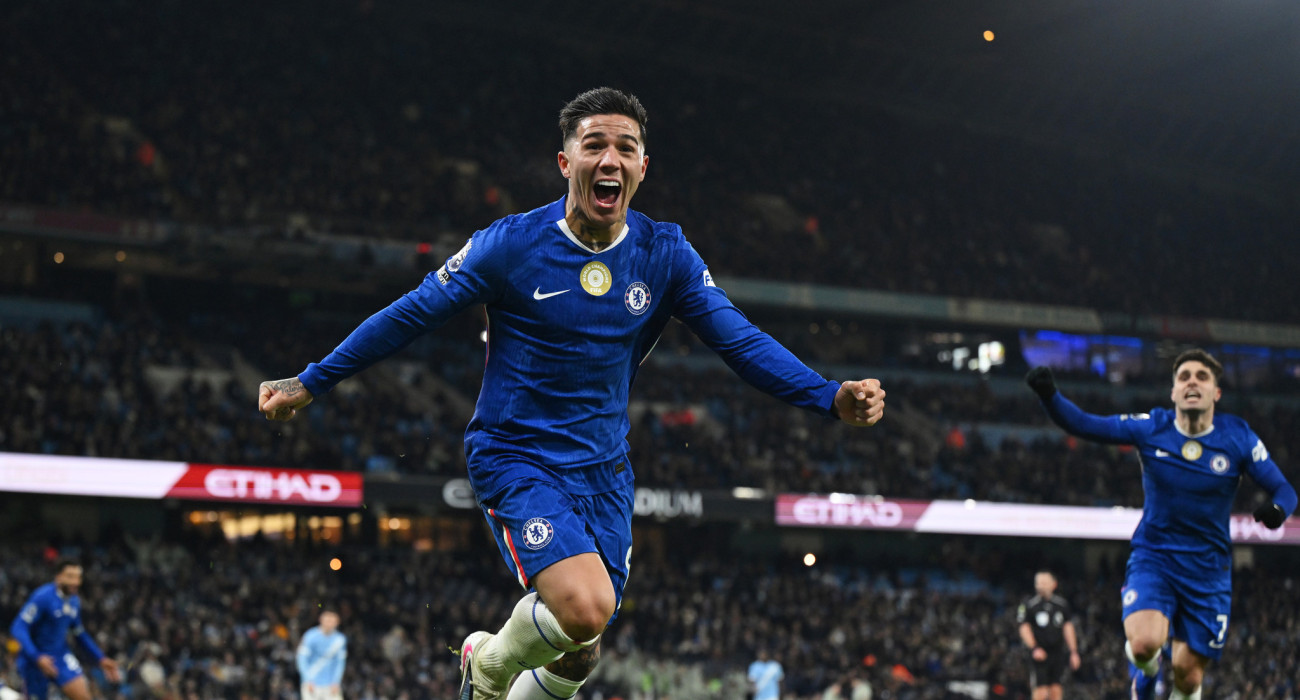 O Έντσο Φερνάντεθ της Τσέλσι έβαλε το γκολ της ισοφάρισης κόντρα στην Σίτι / Πηγή: Shaun Botterill / Getty Images / Ιdeal Images