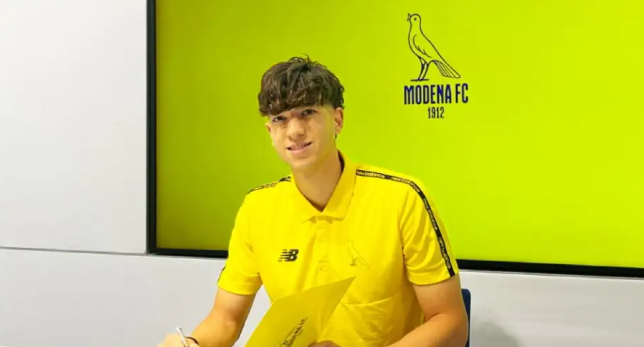 Ο Γιάννης Σαρρής / Πηγή: Modena FC