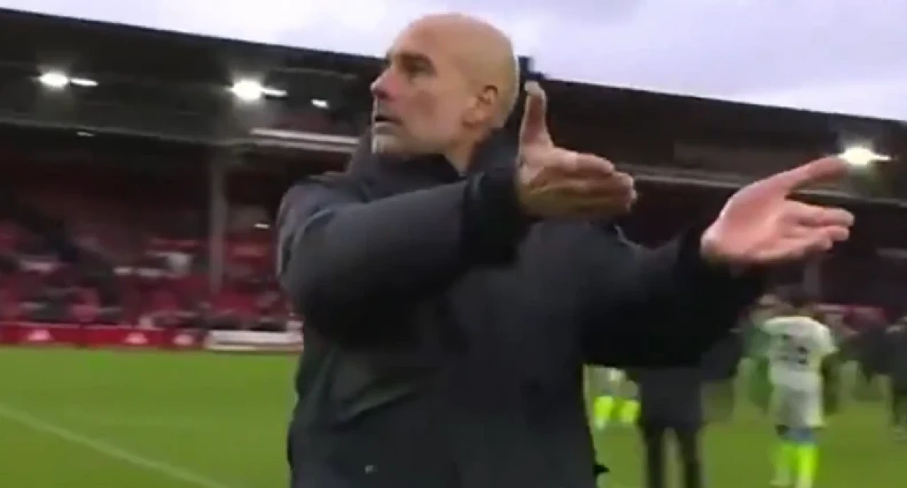 Ο Πεπ Γκουαρδιόλα / Screenshot