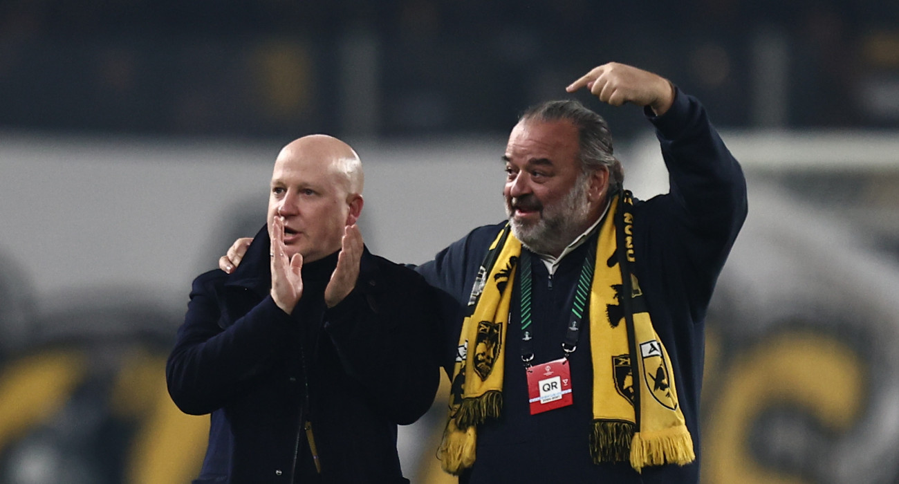 Ο Μάριος Ηλιόπουλος και ο Μάρκο Νίκολιτς / Πηγή: Intime