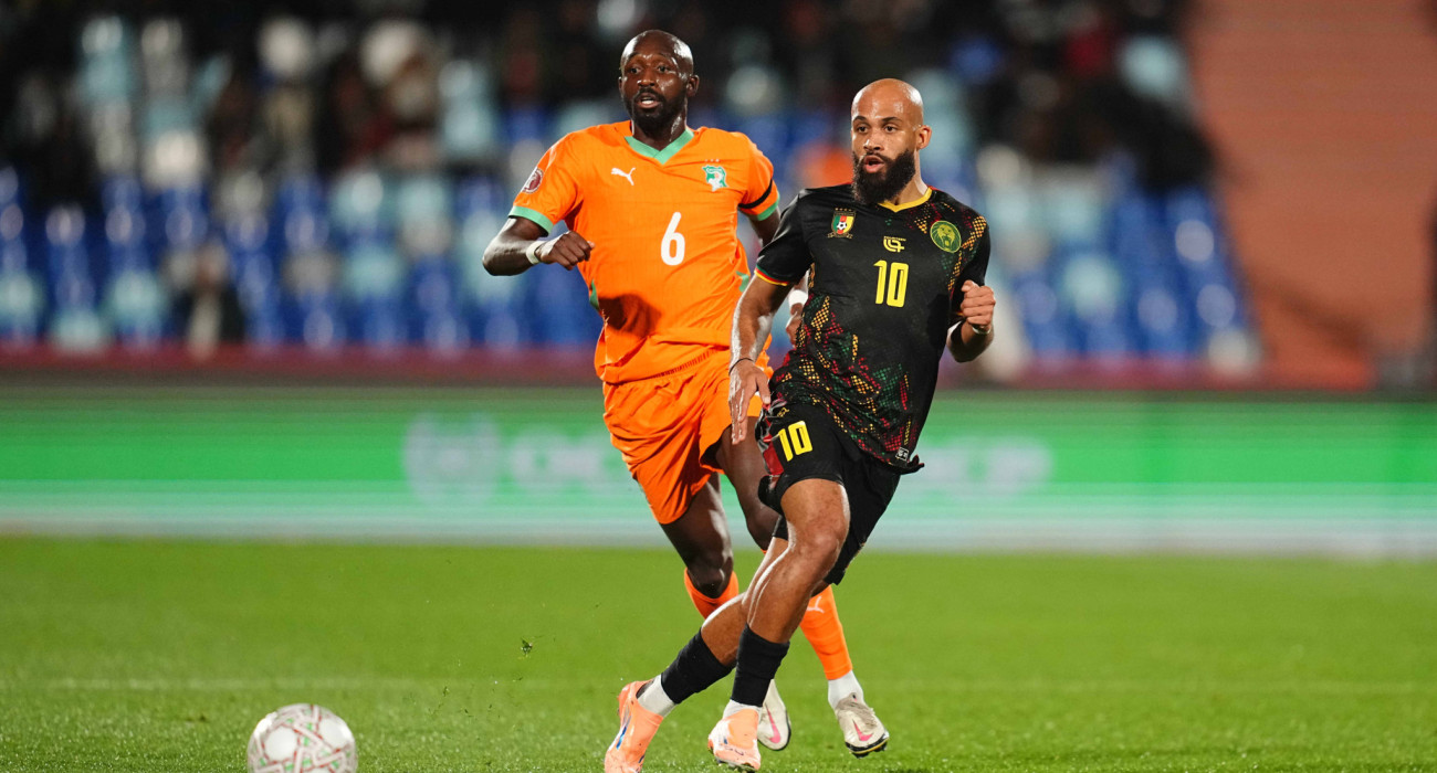 Στιγμιότυπο από την αναμέτρηση Ακτή Ελεφαντοστού - Καμερούν / Πηγή: Imago