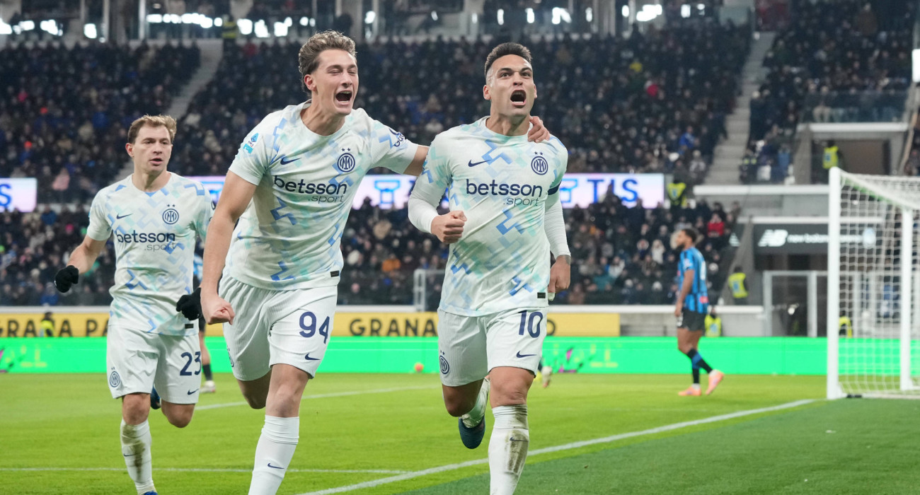 Οι ποδοσφαιριστές της Ίντερ πανηγυρίζουν / Πηγή: Imago