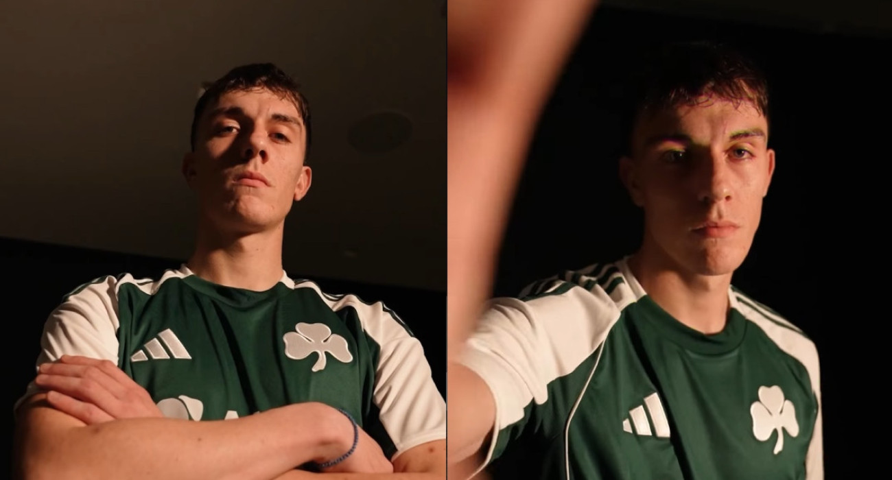 Ο Σωτήρης Κοντούρης στον Παναθηναϊκό / Screenshot