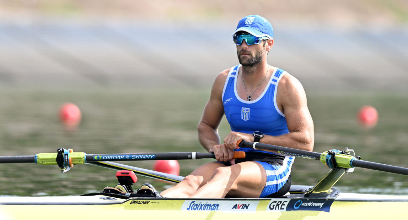 Ο Στέφανος Ντούσκος στο Παγκόσμιο Πρωτάθλημα / Πηγή: Intime