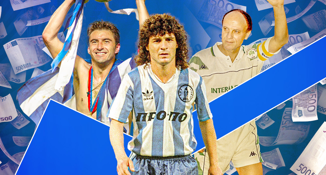 Ο Βασίλης Χατζηπαναγής, ο Μίμης Δομάζος και ο Θοδωρής Ζαγοράκης / Image Μάνος Περδικάκης