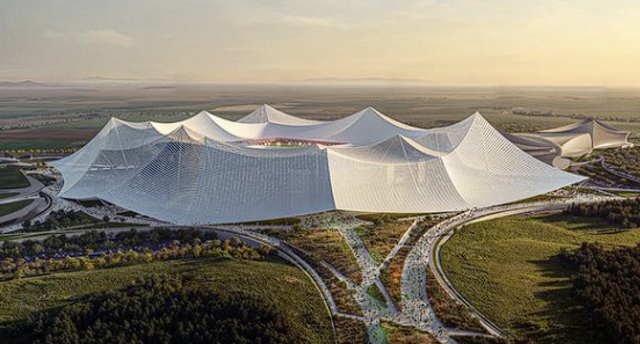 Το νέο «Στάδιο Χασάν Β'»  / X (@TFT_Morocco)