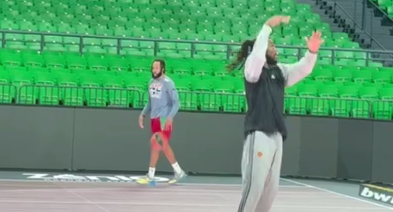 Ο ξάδελφος του Φαρίντ που έκανε προπόνηση στο «T-Center» με τον Παναθηναϊκό (video)