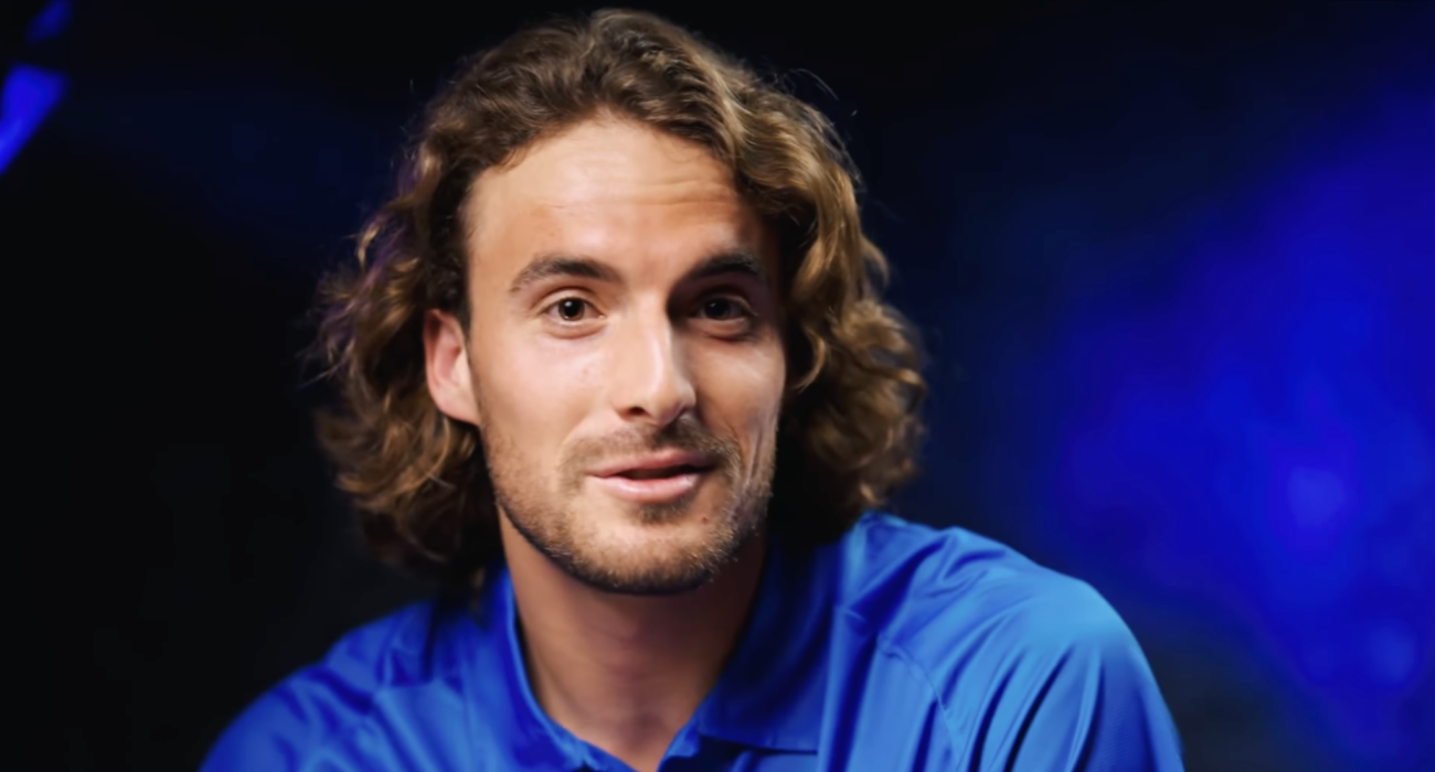 Ο Στέφανος Τσιτσιπάς  / Πηγή: Screenshot