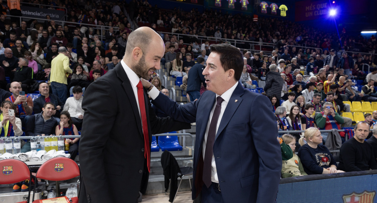 Η συγκινητική στιγμή που μοιράστηκαν οι Σπανούλης και Πασκουάλ / Πηγή: Euroleague - X