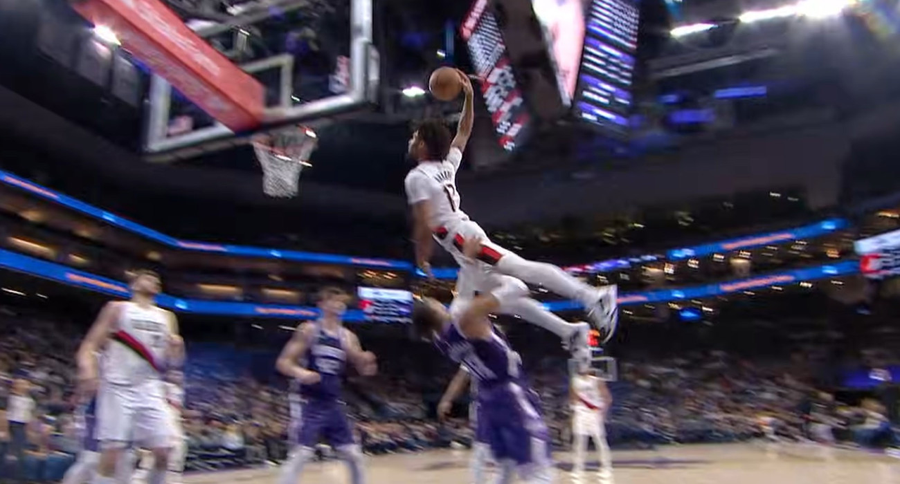 Το τρομερό κάρφωμα του Σαρπ