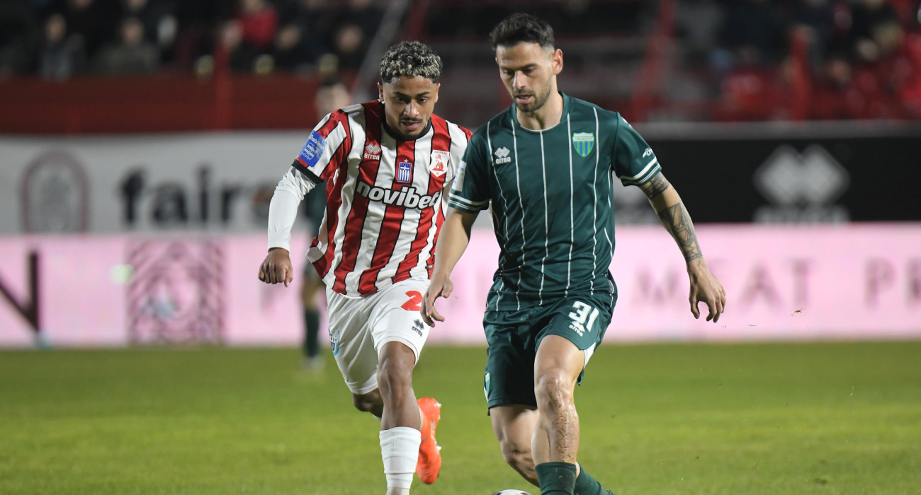 Στιγμιότυπο της αναμέτρησης Πανσερραϊκός - Λεβαδειακός / Πηγή: Intime