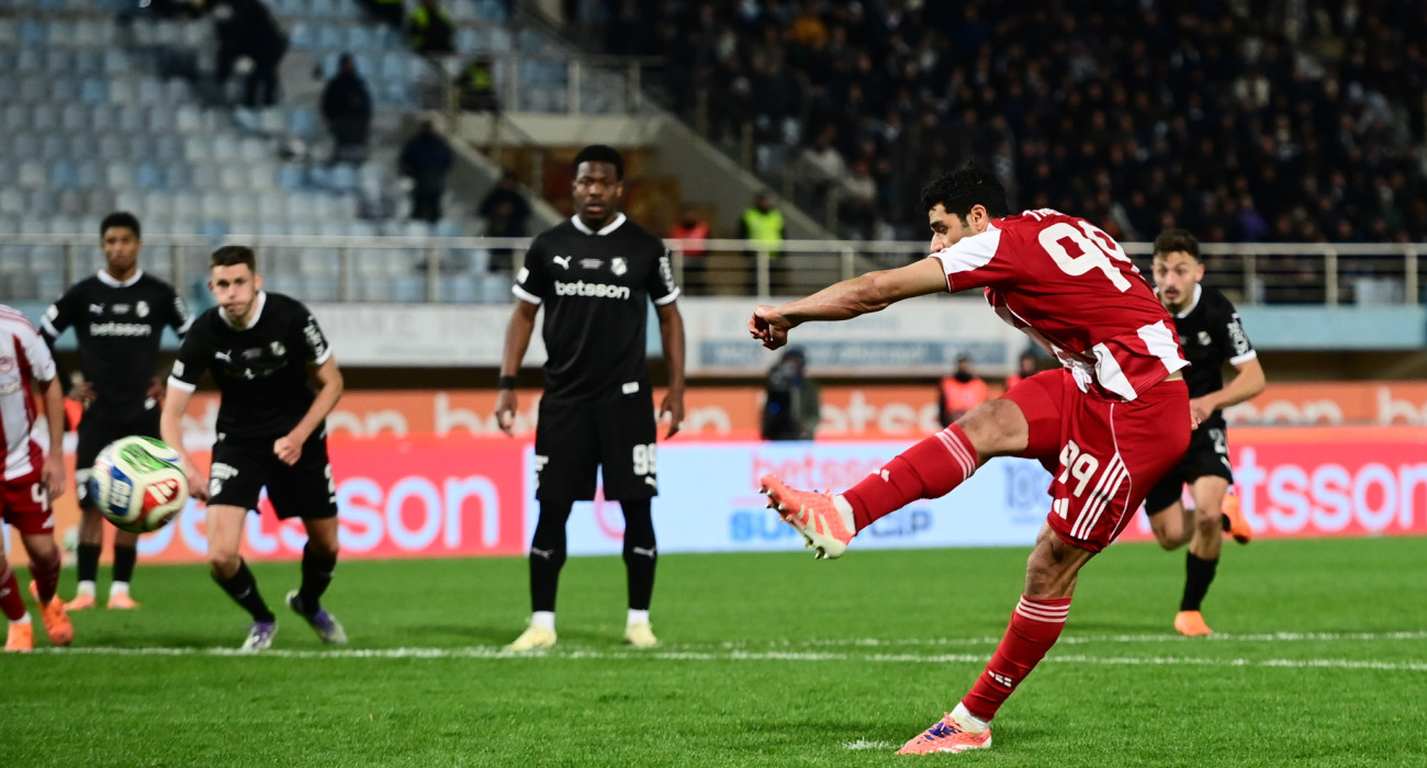 Ο Ταρέμι σκοράρει από τα 11 βήματα / Πηγή: Eurokinissi